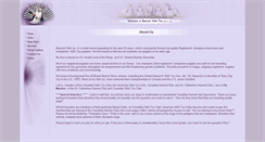 Desktop Screenshot of beswickshihtzu.com