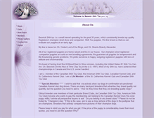 Tablet Screenshot of beswickshihtzu.com